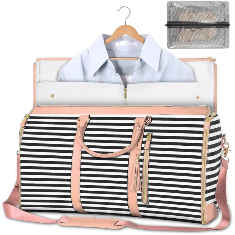 Foldable bag, Travel In Stock Foldable Women's Outdoor Overnight Luggage Bag