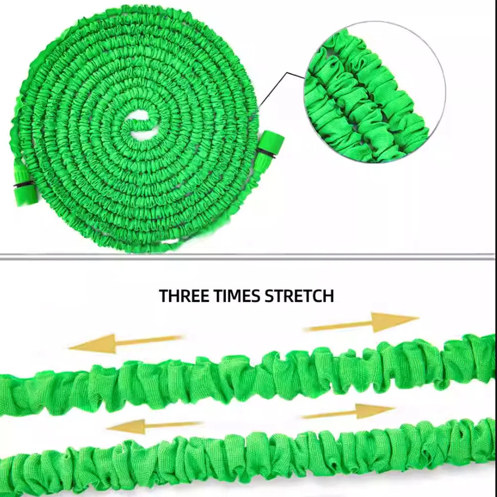 Garden Hose, Expandable Magic Hose, High-Pressure Car Wash, 7Water Spraying Functions, Water Gun, Home Garden Watering Hose