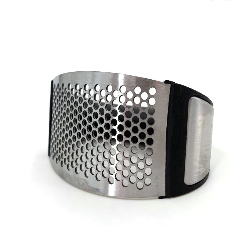 Stainless Steel Garlic Press Manual Garlic Mincer Chopping Garlic Tools Curve Fruit Vegetable Cooking Kitchen Gadgets Tools