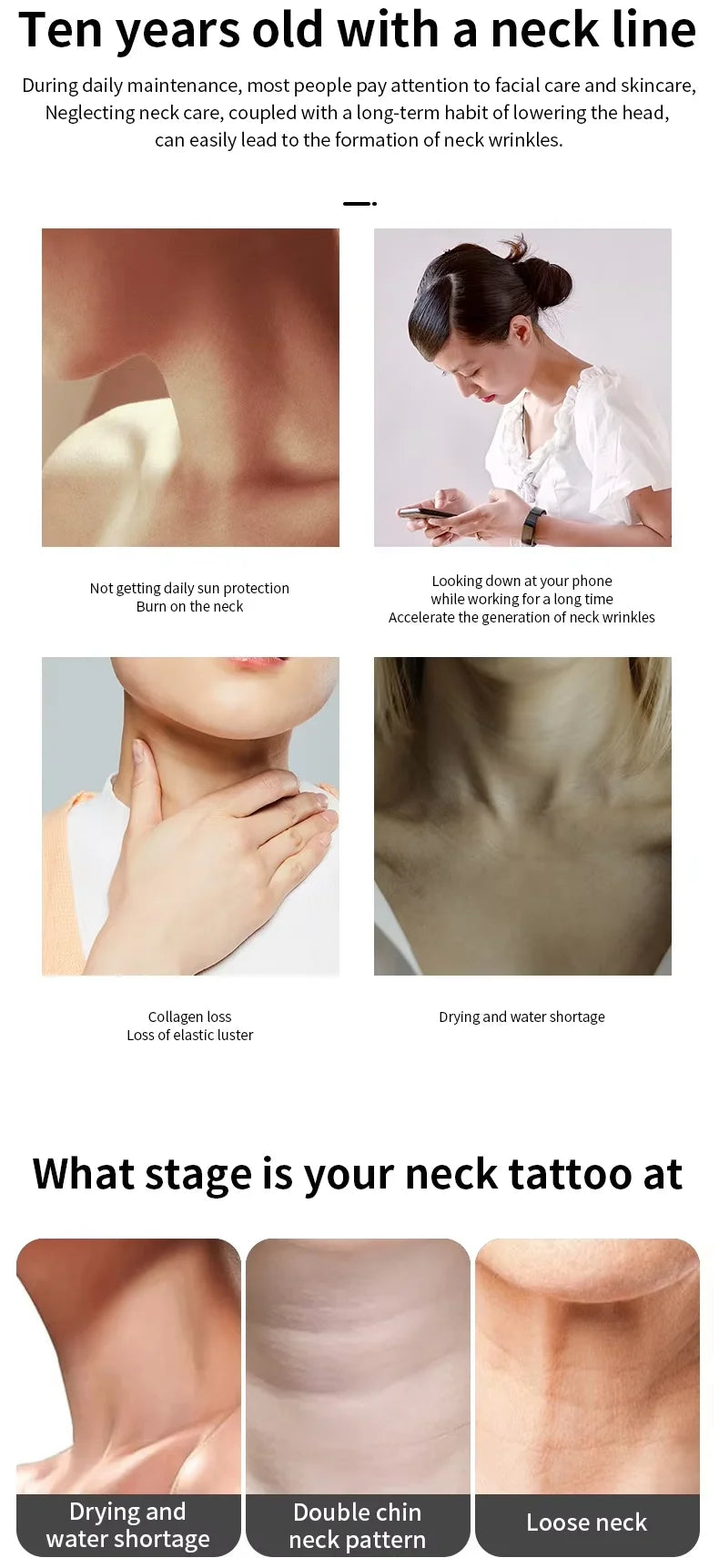 facial Microcurrent, Chin Lifting Face Neck Beauty Device LED Photon Firming Rejuvenation Anti Wrinkle Skin Care Facial Massager