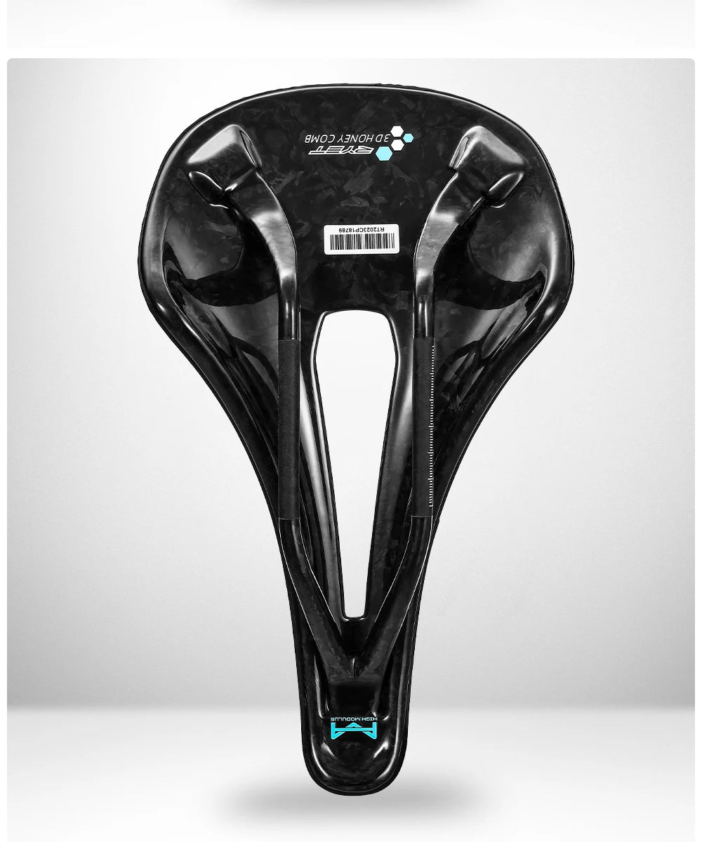 RYET 3D Printed Bike Carbon Saddle 140mm SuperLight 165g Road MTB Racing Saddles Bicycle Seat Cushion Cycling Seating Parts