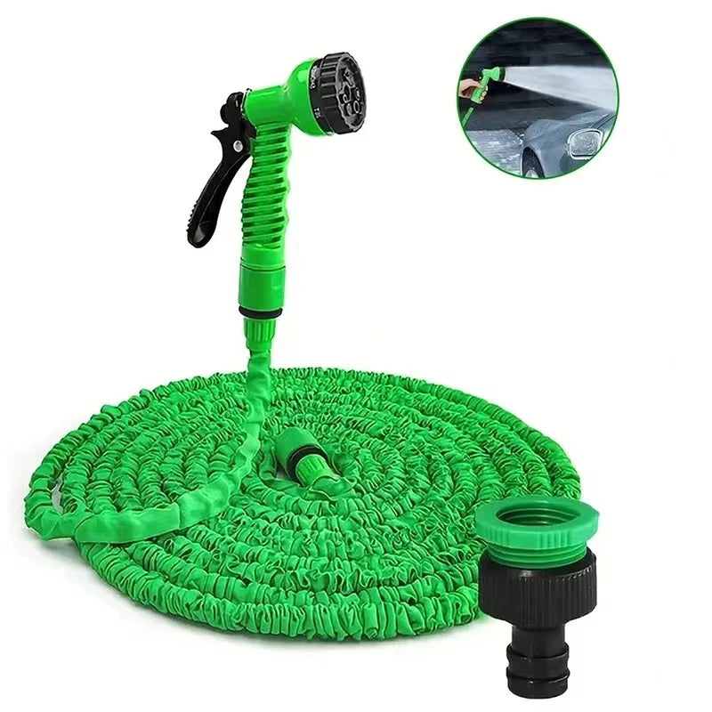Garden Hose, Expandable Magic Hose, High-Pressure Car Wash, 7Water Spraying Functions, Water Gun, Home Garden Watering Hose