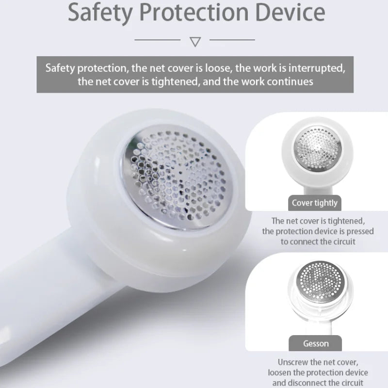 Portable Electric Lint Remover or lint roller From Sweater Clothes Hair Ball Trimmer Fuzz Pellet Cut Fluff Machine Fabric Shaver Home Appliance