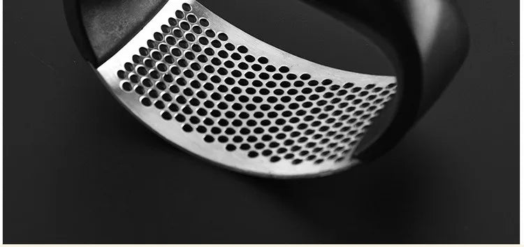 Stainless Steel Garlic Press Manual Garlic Mincer Chopping Garlic Tools Curve Fruit Vegetable Cooking Kitchen Gadgets Tools