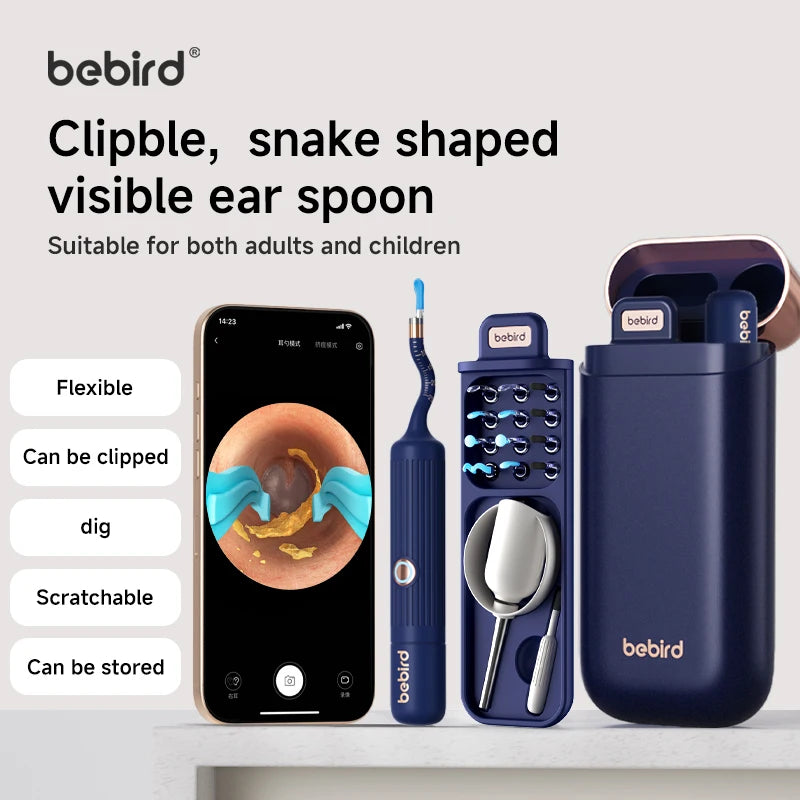 Wireless Ear Wax Removal Kits Cleaner with Camera