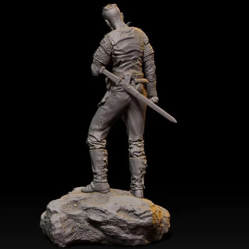 1/24 Scale Resin Figure Assembly Model Kit Viking Warrior Floki Historical Theme Miniature Unassembled Unpainted 3D Printed Toy