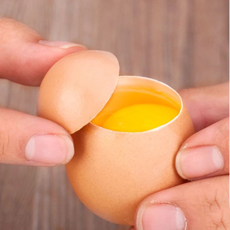 Egg Topper Cutter Metal Egg Scissors Boiled Raw Opener Creative Kitchen Tool Gadgets Accessories Cool Gadgets, Stainless Steel