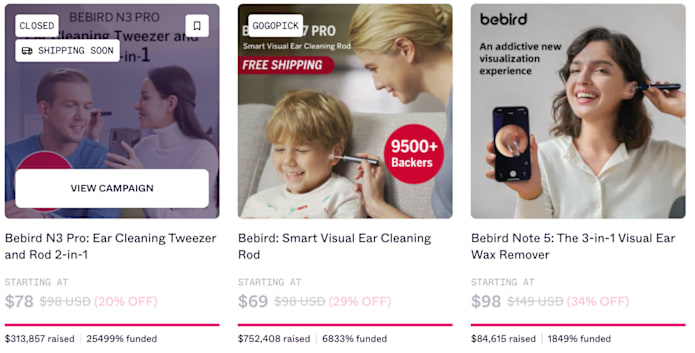 Wireless Ear Wax Removal Kits Cleaner with Camera