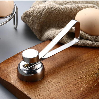 Egg Topper Cutter Metal Egg Scissors Boiled Raw Opener Creative Kitchen Tool Gadgets Accessories Cool Gadgets, Stainless Steel