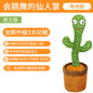 Talking Dancing Swing Cactus Toy Sand Carving