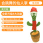 Talking Dancing Swing Cactus Toy Sand Carving