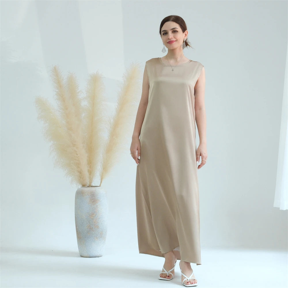 White Ramadan African Dresses Islamic Clothing For Women Dubai Abaya Turkey Arabic Muslim Dress Robe Musulmane Femme Vestidos