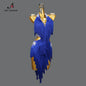 Dance Dress, 2025 Latin Sexy Professional Women Ballroom Party Prom Short Skirt Girls Samba Line Sport Stage Wear Fringed Clothes