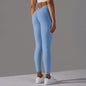 Women Fitness Leggings Workout Gym Running Scrunch Leggings Sexy Back V High Waist Trousers Jogging