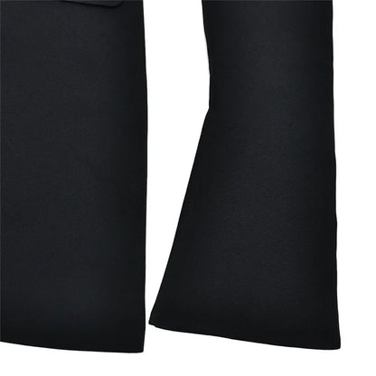 Mozision Off-shoulder Long Sleeve Sexy Mini Dress For Women Two Pocket Strapless Backless A-line Club Party Sexy Dress Elegant