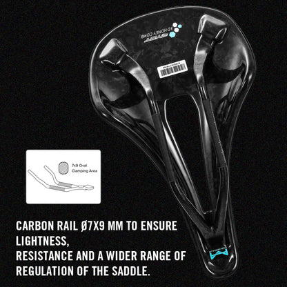 RYET 3D Printed Bike Carbon Saddle 140mm SuperLight 165g Road MTB Racing Saddles Bicycle Seat Cushion Cycling Seating Parts