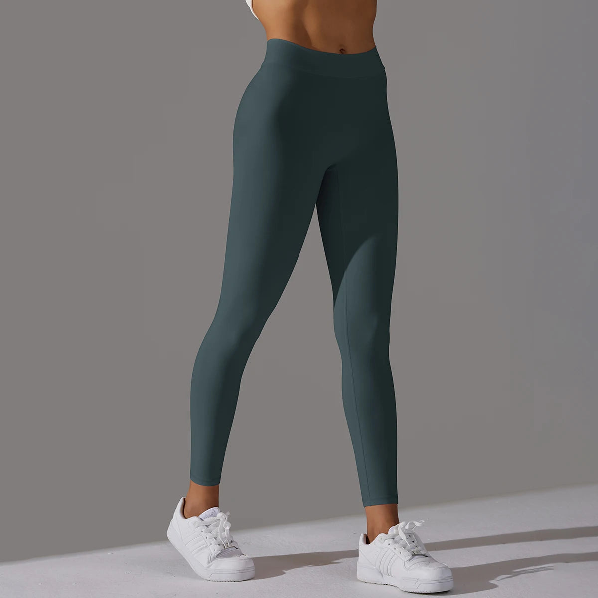 Women Fitness Leggings Workout Gym Running Scrunch Leggings Sexy Back V High Waist Trousers Jogging