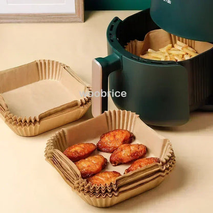 Air Fryer Liner Fryer Air Accessories Aerogrill Parchment Disposable Liner Non-Stick Parchment Baking Oven Paper Accessories