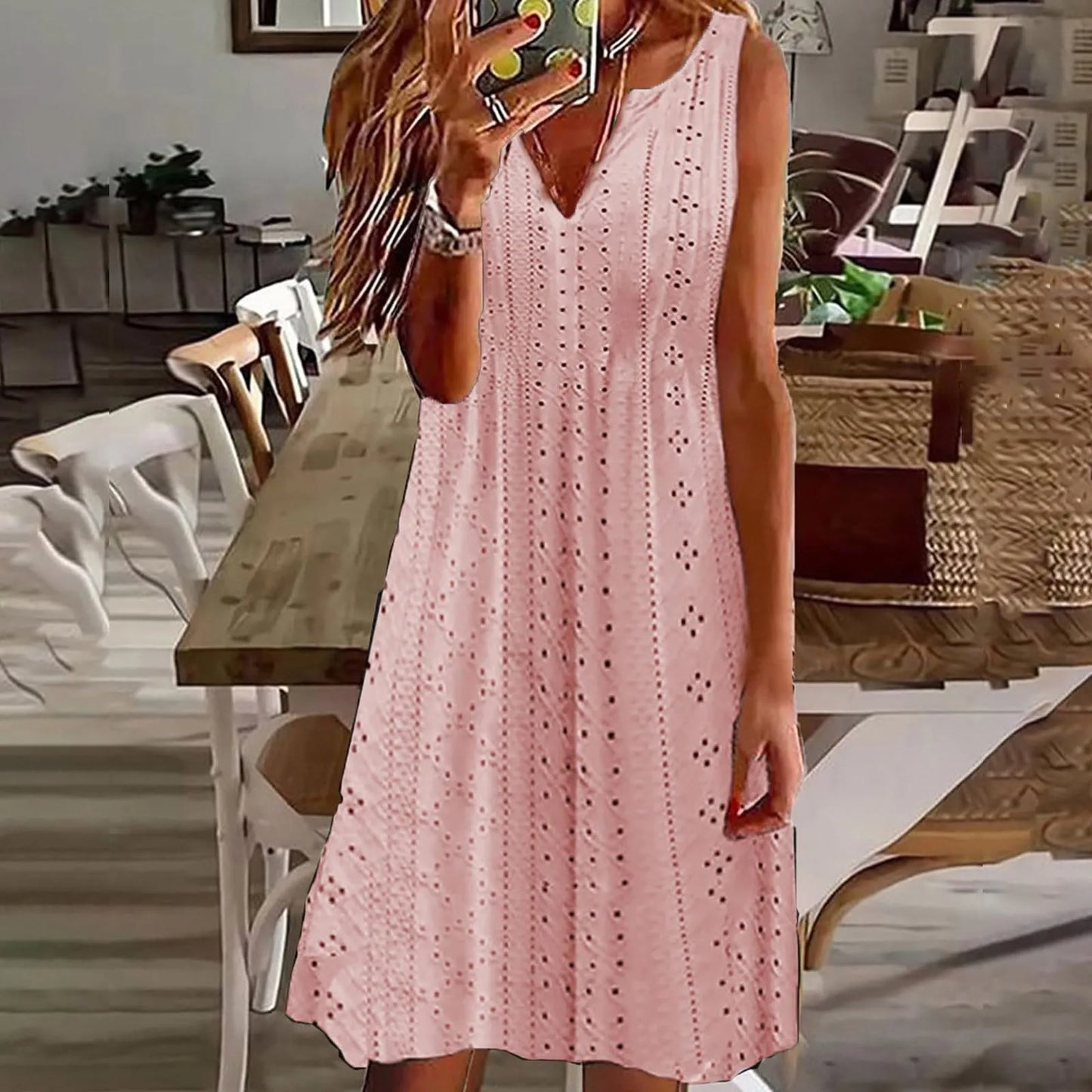 Large Hem V-Neck Suspender Dress Women Fashion Off Shoulder Sleeveless White Dresses 2024 Casual Female Party Vestidos