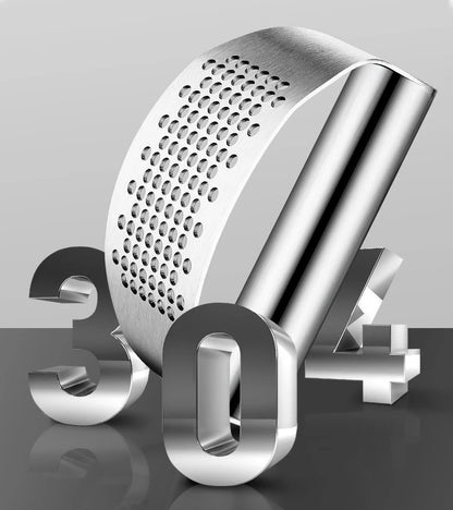 Upgraded Stainless Steel Garlic Press Squeezer