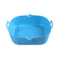 Air Fryer Inserts, Square Silicone, Air Fryer Pot, Air Fryer Liners, Reusable, Air Fryer Accessories, Oven Microwave Accessories