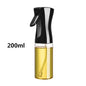 1PC 200ml Oil Spray Bottle Kitchen Cooking Olive Oil Dispenser Camping BBQ Baking Vinegar Soy Sauce Sprayer Containers