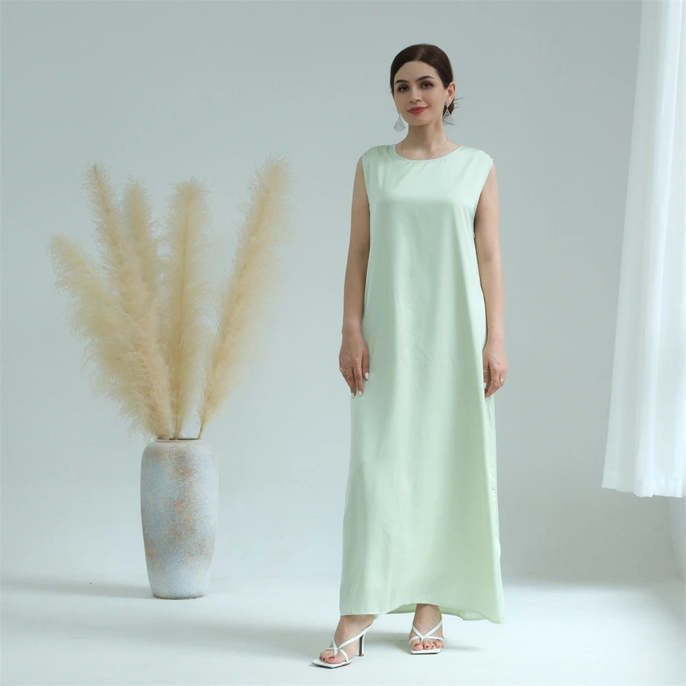White Ramadan African Dresses Islamic Clothing For Women Dubai Abaya Turkey Arabic Muslim Dress Robe Musulmane Femme Vestidos