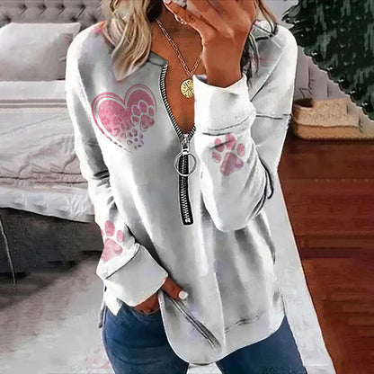 Wolf Hoodies Women Fashion Zipper Hoodies Vintage Animal Sweatshirt Zip Up Hoodie Oversized Sudaderas Crewneck Coats Ladies