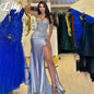 maxi dress
slit dress
