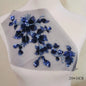 Prom dress lace, Blue Frence Fabric Lace Trimmings Sequins Patches Designs Appliques For Prom Ball Gown Wedding Dress Costumes Diy Party