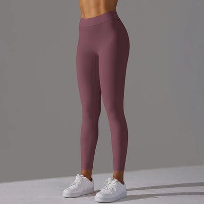 Women Fitness Leggings Workout Gym Running Scrunch Leggings Sexy Back V High Waist Trousers Jogging