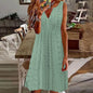 Large Hem V-Neck Suspender Dress Women Fashion Off Shoulder Sleeveless White Dresses 2024 Casual Female Party Vestidos