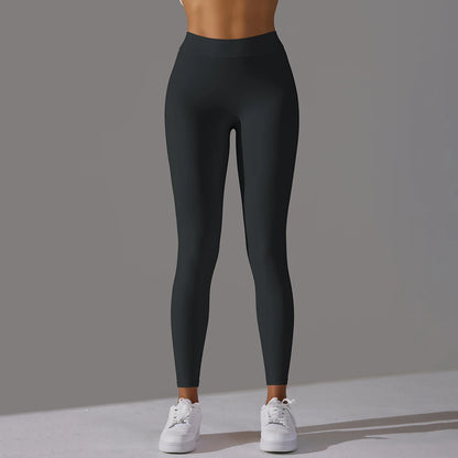 Women Fitness Leggings Workout Gym Running Scrunch Leggings Sexy Back V High Waist Trousers Jogging