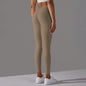 Women Fitness Leggings Workout Gym Running Scrunch Leggings Sexy Back V High Waist Trousers Jogging