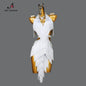 Dance Dress, 2025 Latin Sexy Professional Women Ballroom Party Prom Short Skirt Girls Samba Line Sport Stage Wear Fringed Clothes