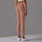 Women Fitness Leggings Workout Gym Running Scrunch Leggings Sexy Back V High Waist Trousers Jogging